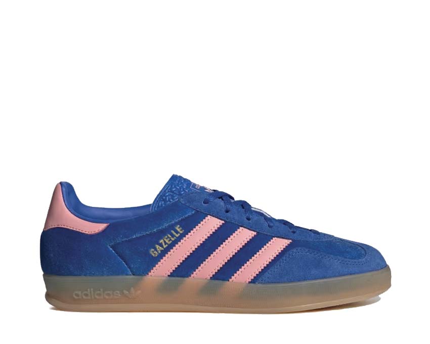 Blue adidas gazelle trainers online