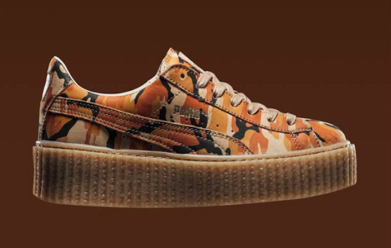 Rihanna x Puma Creeper Orange Camo