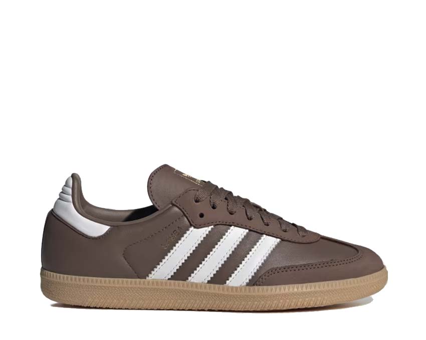 Adidas Samba OG W Earth Strata / Cloud White - Gold Metallic IE6522