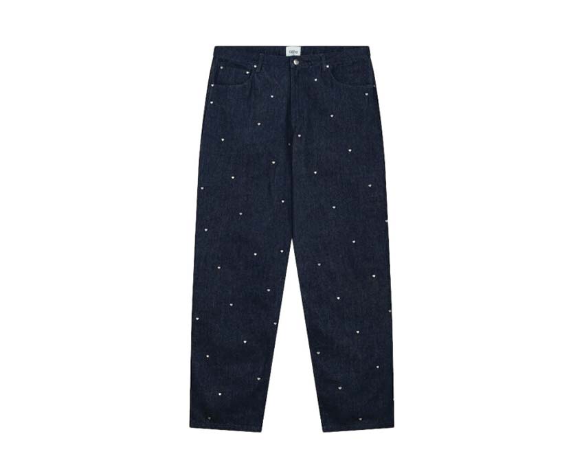 Arte Loose Heart Pants Navy AW24-055P