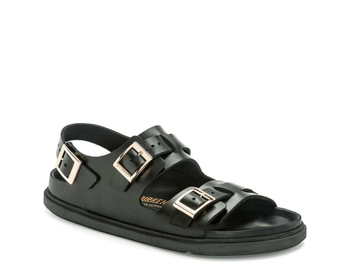 Birkenstock Cannes Natural Leather Black 1023955