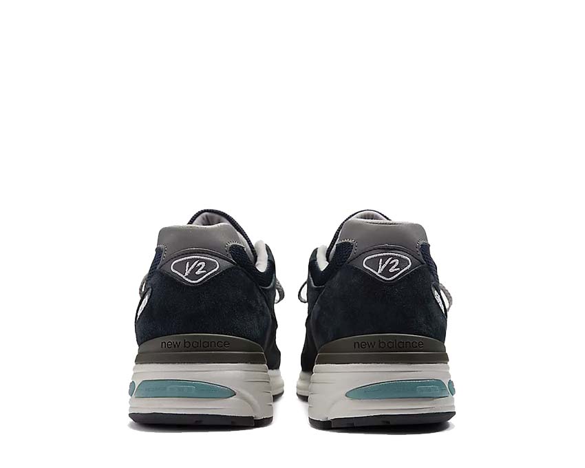 New Balance 991v2 UK Dark Navy / Smoked Pearl - Silver U991NV2