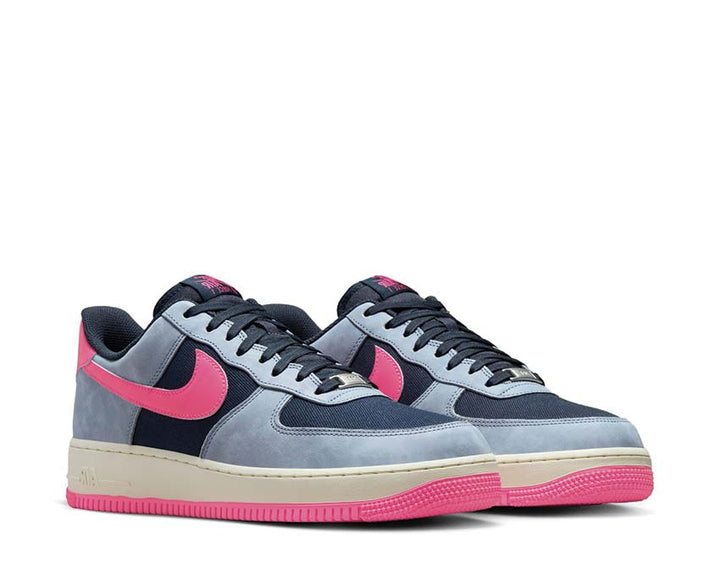 Nike Air Force 1'07 LX Dark Obsidian / Pink Blast - Ashen Slate FB8876-401