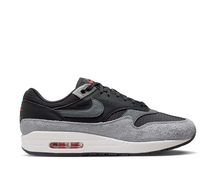 Nike Air Max 1 Prm DK Smoke Grey / Flash Crimson HJ9292-070