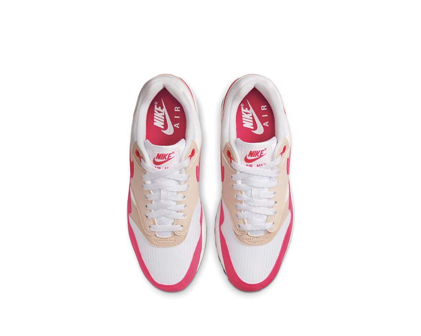 Nike Air Max 1  W White / Aster Pink - LT Orewood Brn - Black DZ2628-110