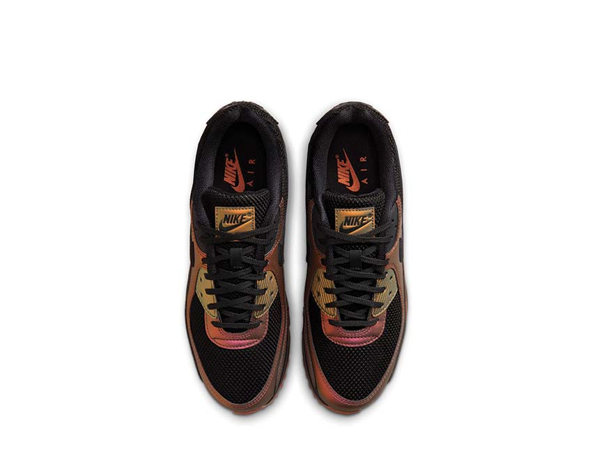 Nike Air Max 90 Black / Black - Dark Russet - Metallic Copper HQ4042-001