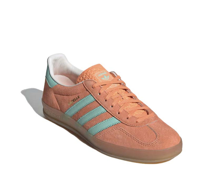 Adidas Gazelle Indoor Easy Orange / Clear Mint - Gum IH7499