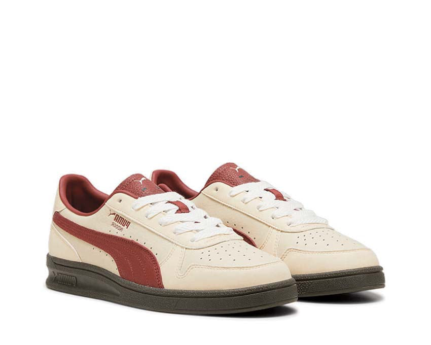 Puma Indoor Players Lane Creamy Vanilla / Intense Red 398762 01