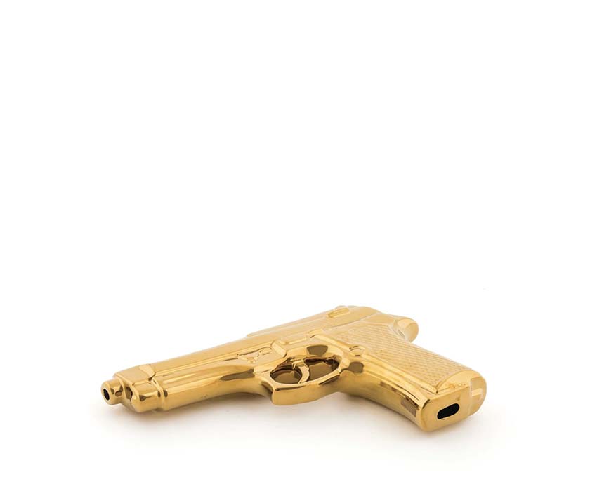 Seletti Memorabilia Gold My Gun 10414