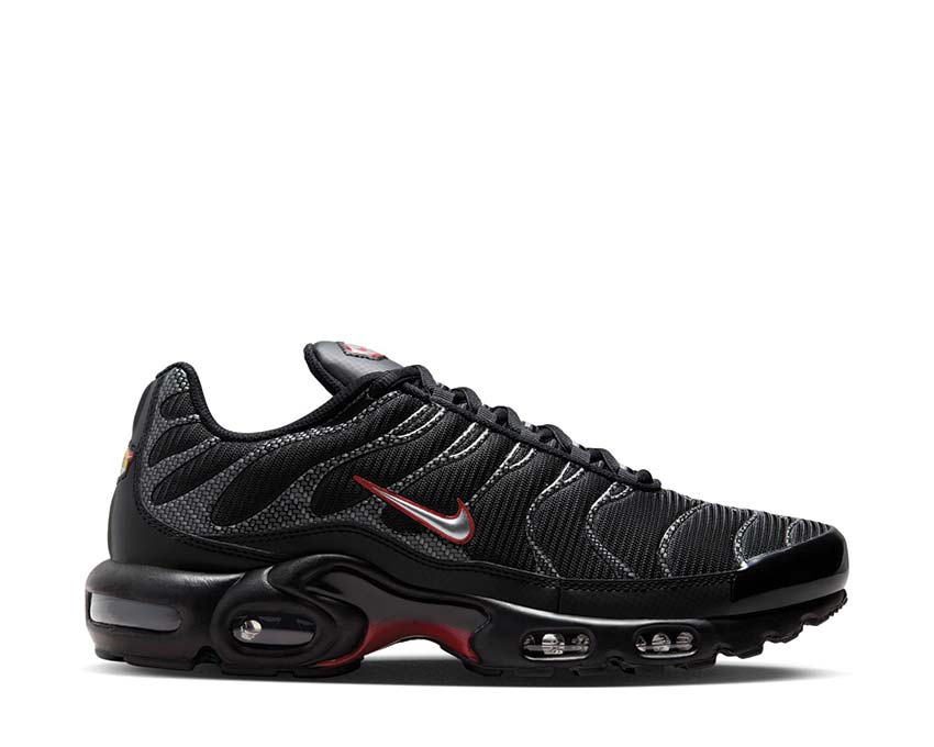 Nike Air Max Plus Black / Metallic Silver - University Red HF4293-001