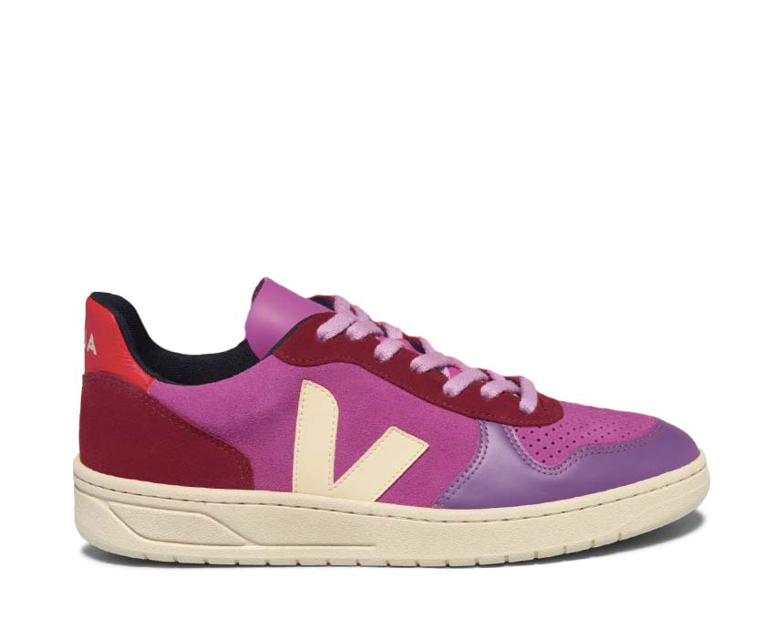 Veja V-10 Suede Multico / Ultraviolet - Calcaire VX0303668A