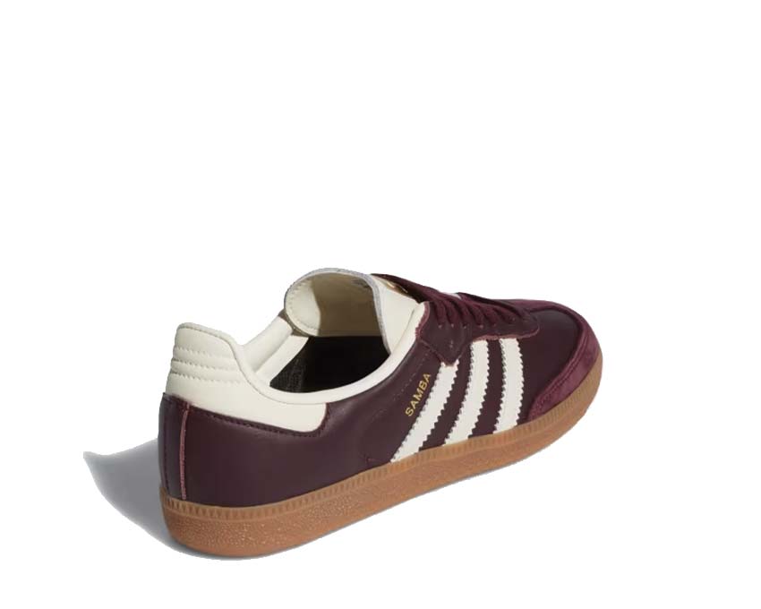 Adidas Samba OG W Maroon / Cream White - Gold Metallic ID0477