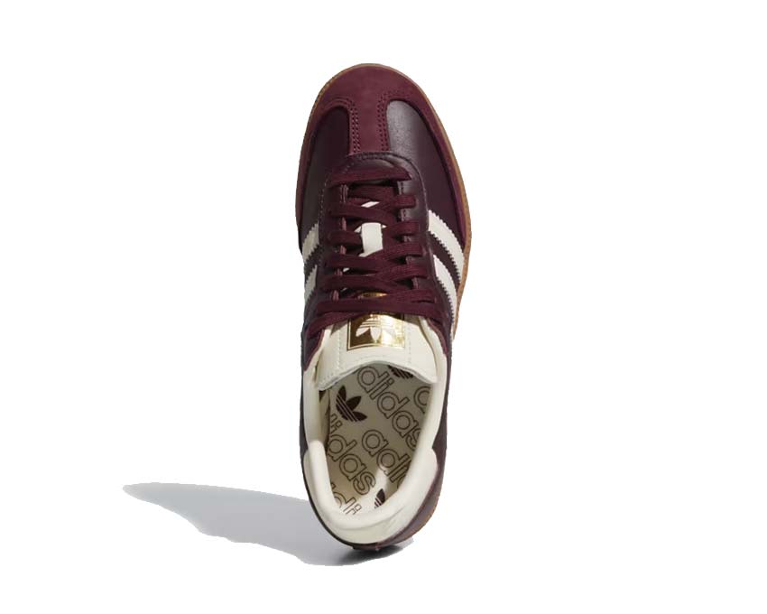 Adidas Samba OG W Maroon / Cream White - Gold Metallic ID0477