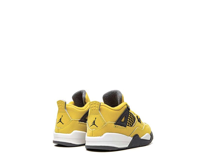 Air Jordan 4 Retro PS Tour Yellow / Dark Blue Grey - White BQ7669-700