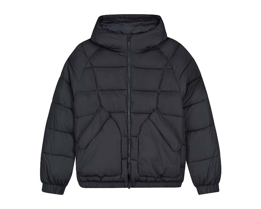 Arte Joey Cuts Puffer Jacket Black AW23-112J