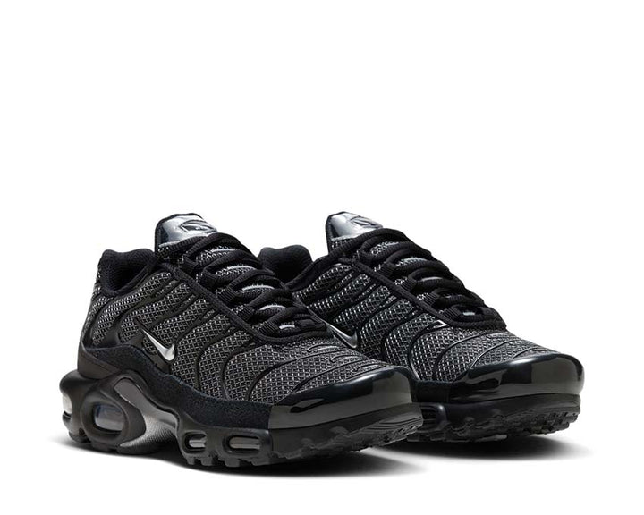 Nike Air Max Plus Black / Metallic Silver - Turquoise Blue DQ0850-001