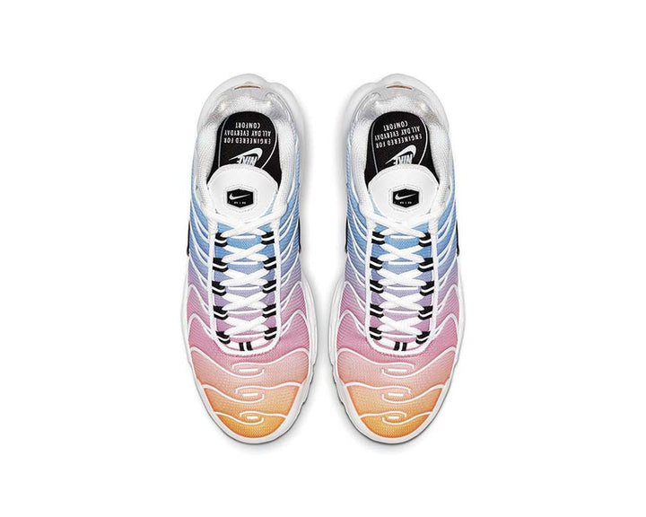  Nike Air Max Plus White / Black - University Blue - Psychic Pink 605112-115