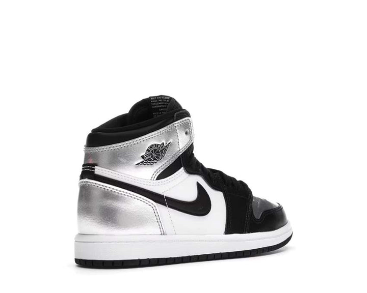 Jordan 1 High OG Black / Black - Metallic Silver - White CU0449-001