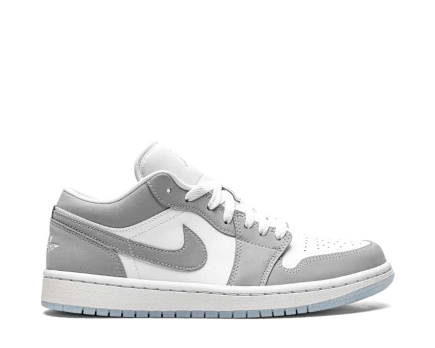 Jordan 1 Low White / Wolf Grey - Aluminium DC0774-105