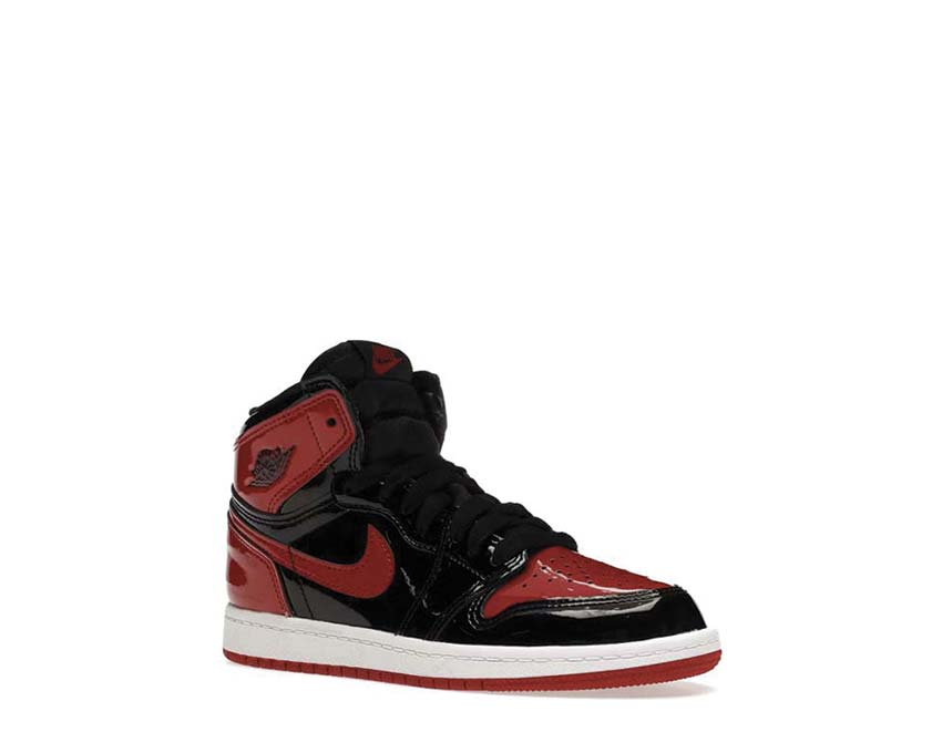 Air Jordan 1 Retro High OG TD Black / Varsity Red - White AQ2665-063