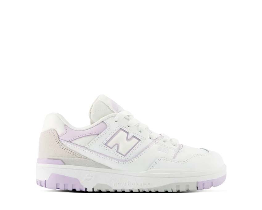 New Balance 550 GS White / Lilac GSB550WK