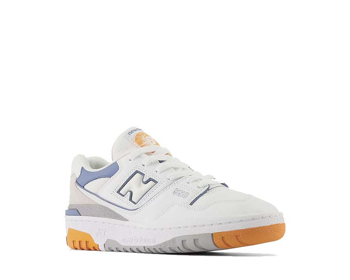 New Balance 550 GS White / Mercury Blue / Daydream GSB550WB