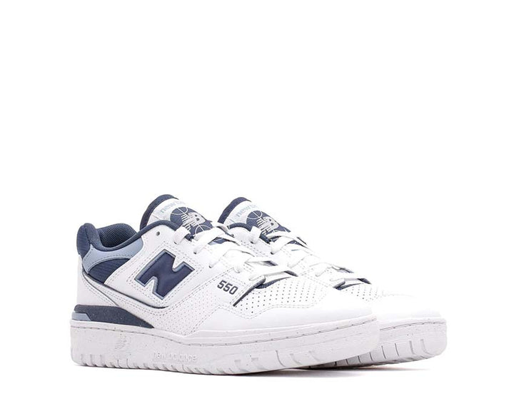 New Balance 550 W White / Vintage Indigo - Light Arctic Grey BBW550DY