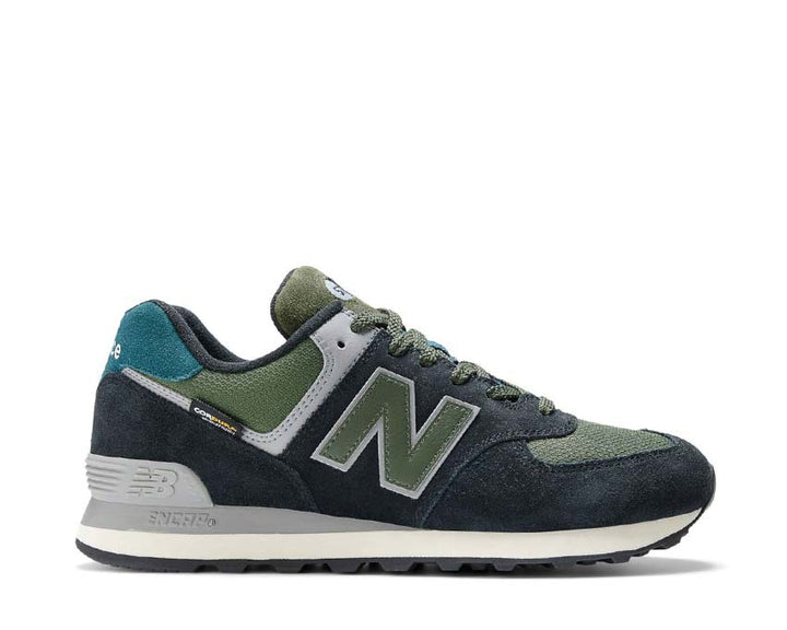 New Balance 574 Grey / Green U574KBG