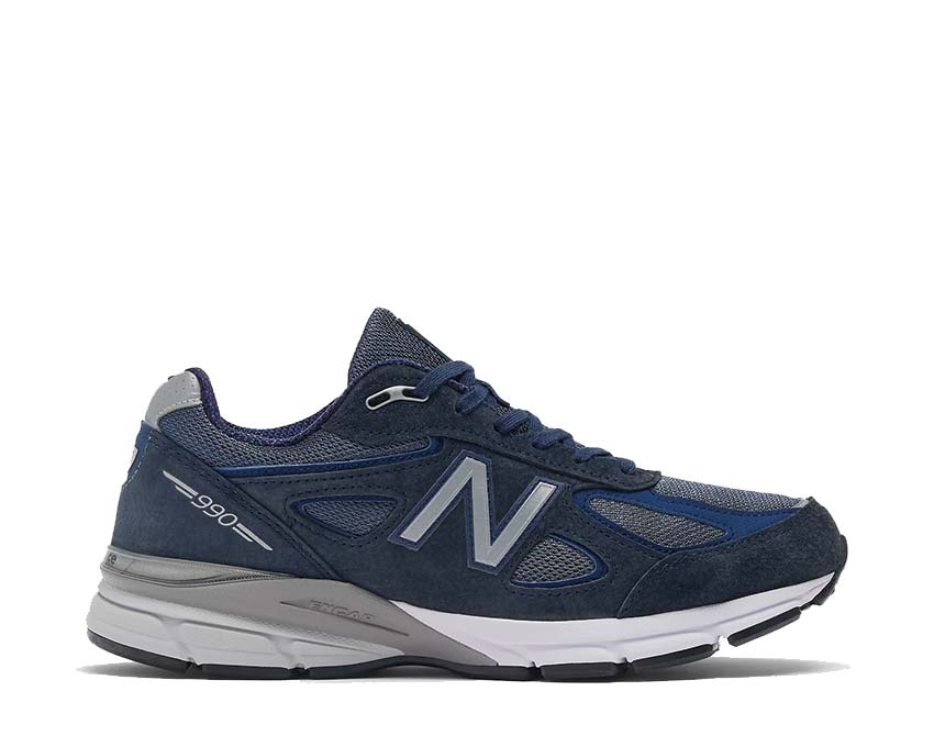 New Balance 990v4 Made in USA Navy / Silver U990NV4