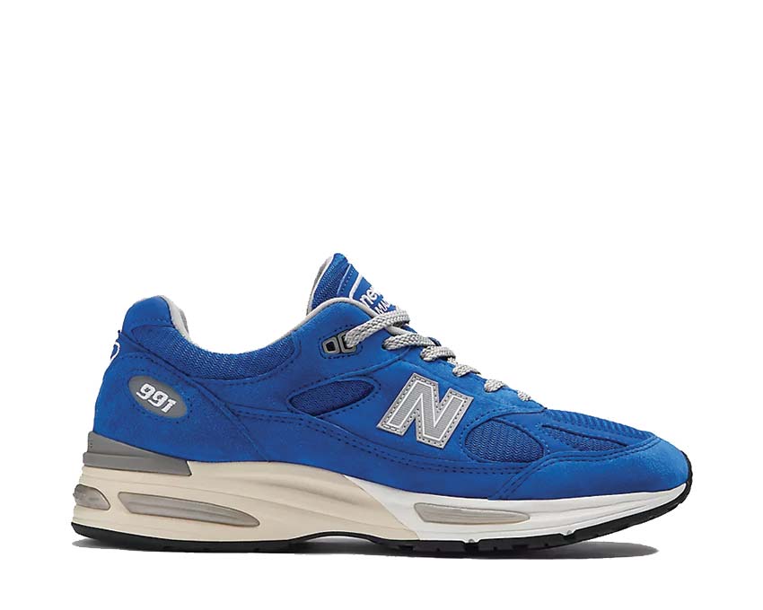 New Balance 991v2 UK Dazzling Blue / Silver - Alloy U991BL2