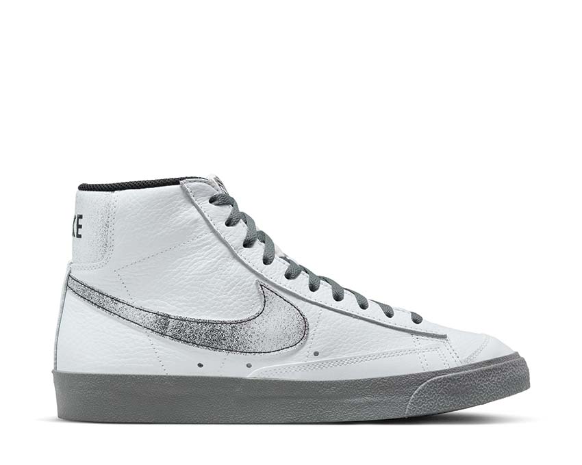 Nike Blazer Mid '77 EMB White / Smoke Grey - Black - White DV7194-100