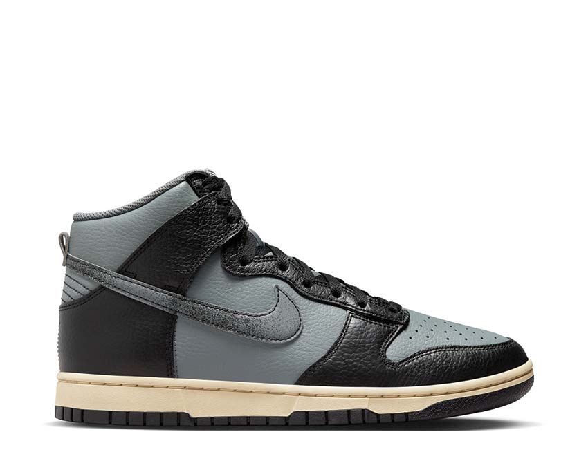 Nike Dunk High Retro Premium Smoke Grey / Black - Beach DV7216-001