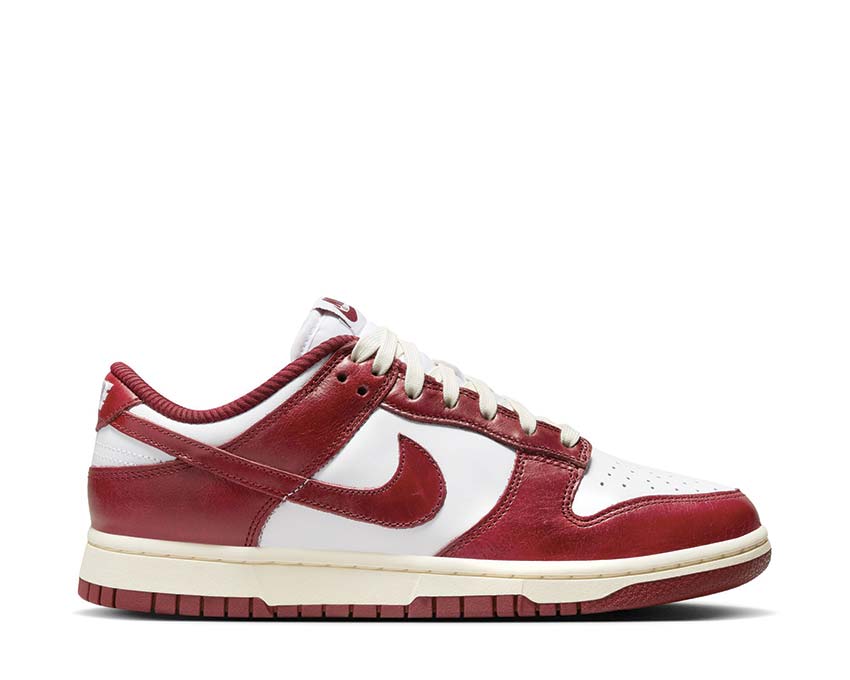 Nike Dunk Low PRM W White / Team Red - Coconut Milk FJ4555-100