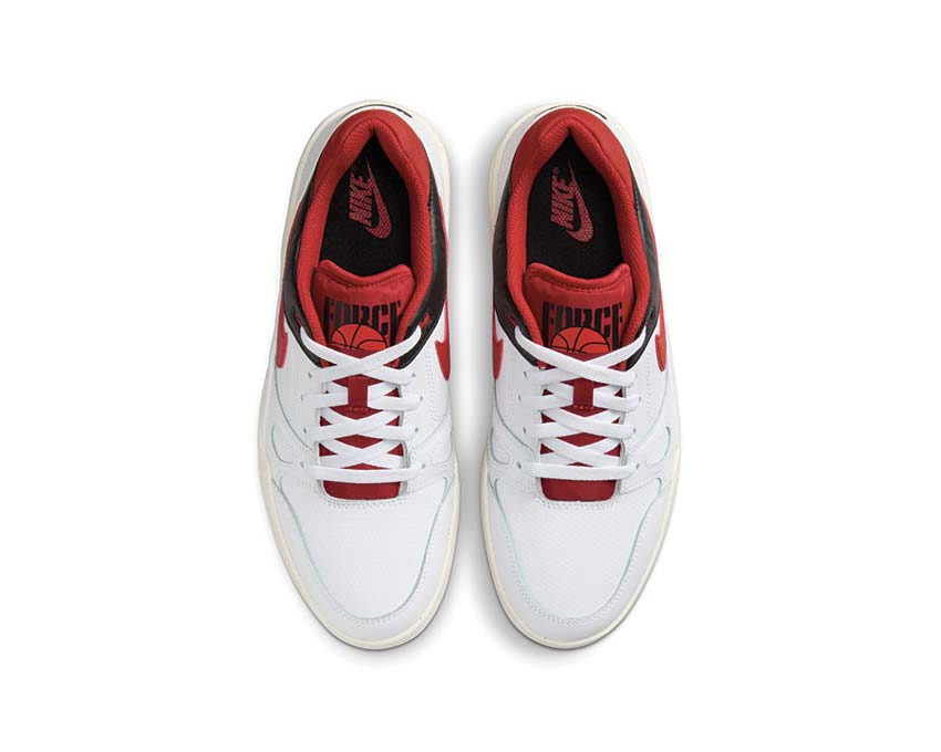 Nike Full Force Lo White / Mystic Red - Black - Sail FB1362-102