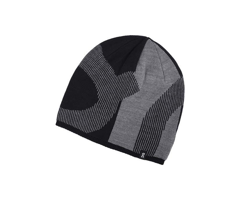 On Explorer Merino Beanie Rock / Black 353.00968