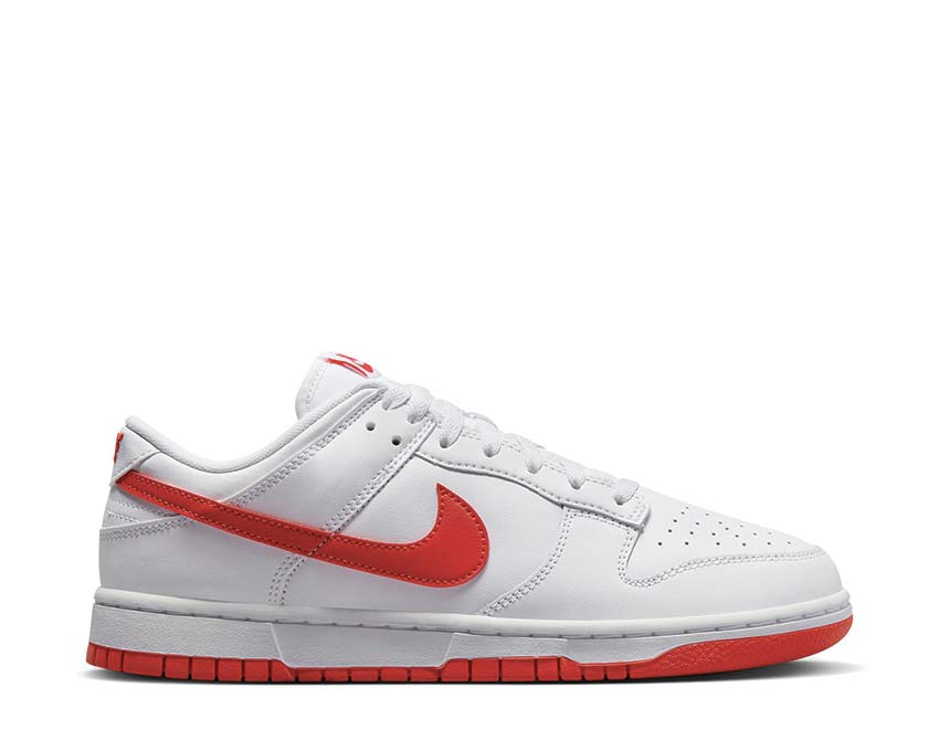 Nike Dunk Low Retro White / Picante Red DV0831-103