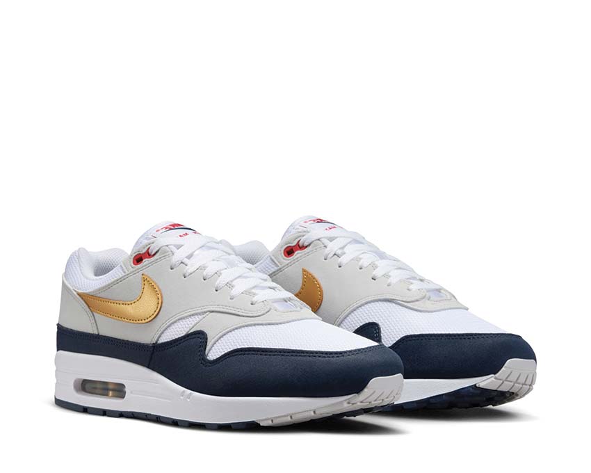 Nike Air Max 1 Obsidian / Metallic Gold - White HM9604-400