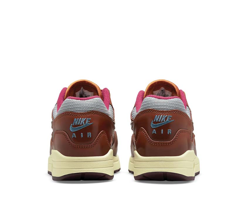 Nike Air Max 1 x Patta "Dark Russet" Dark Russet / Metallic Silver DO9549-200