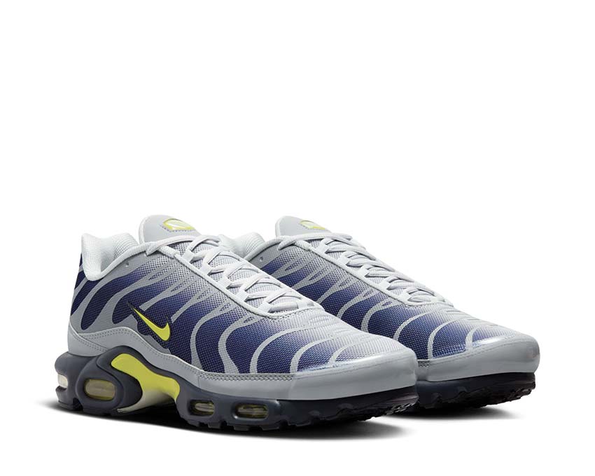 Nike Air Max Plus Metallic Silver / Opti Yellow - Obsidian FZ4622-001