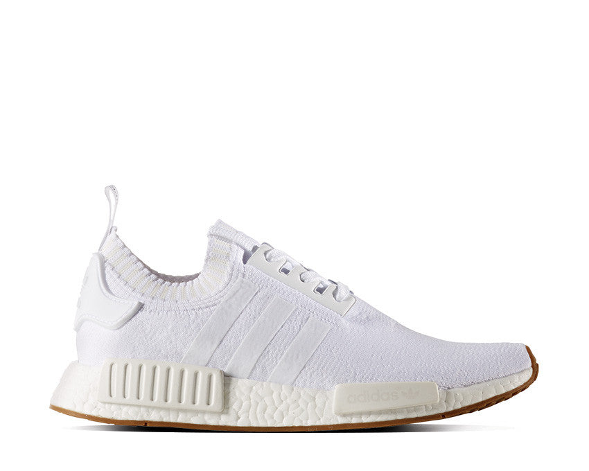 Adidas NMD R1 Primeknit Gum Pack White