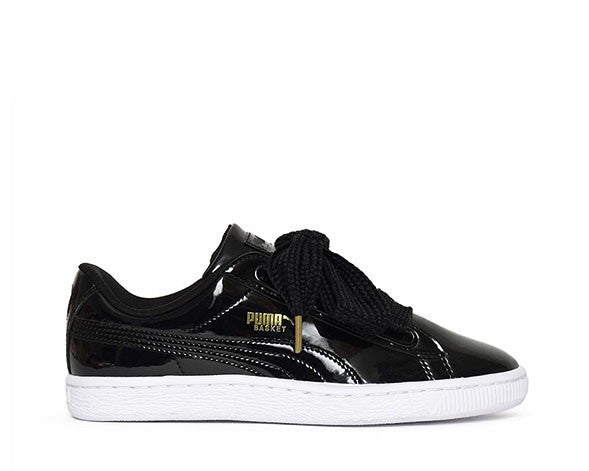 Puma Basket Heart Patent Black 36307301 noirfonce