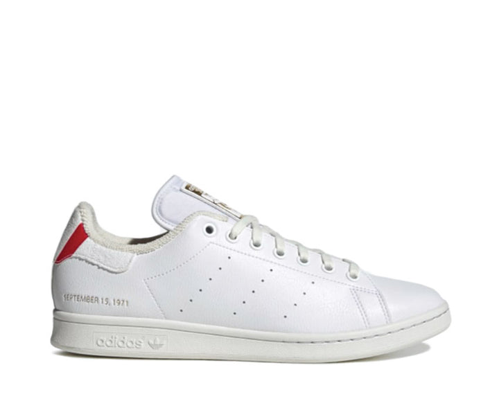 Adidas Stan Smith White - Blue - Scarlet H03223