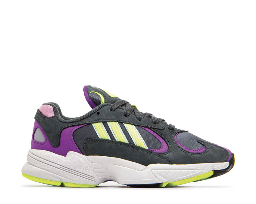 Adidas Yung 1 Legend Ivy Hi Res Yellow Act Purple BD7655