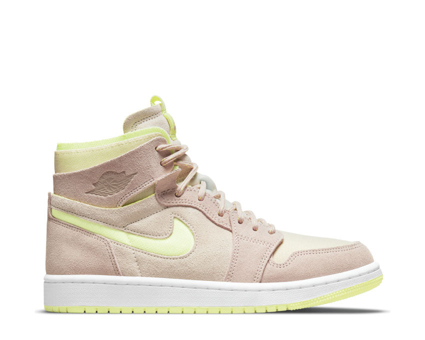 Air Jordan 1 Zoom Air Comfort Pearl White / Fossil - LT Lemon Twist - White CT0979-200