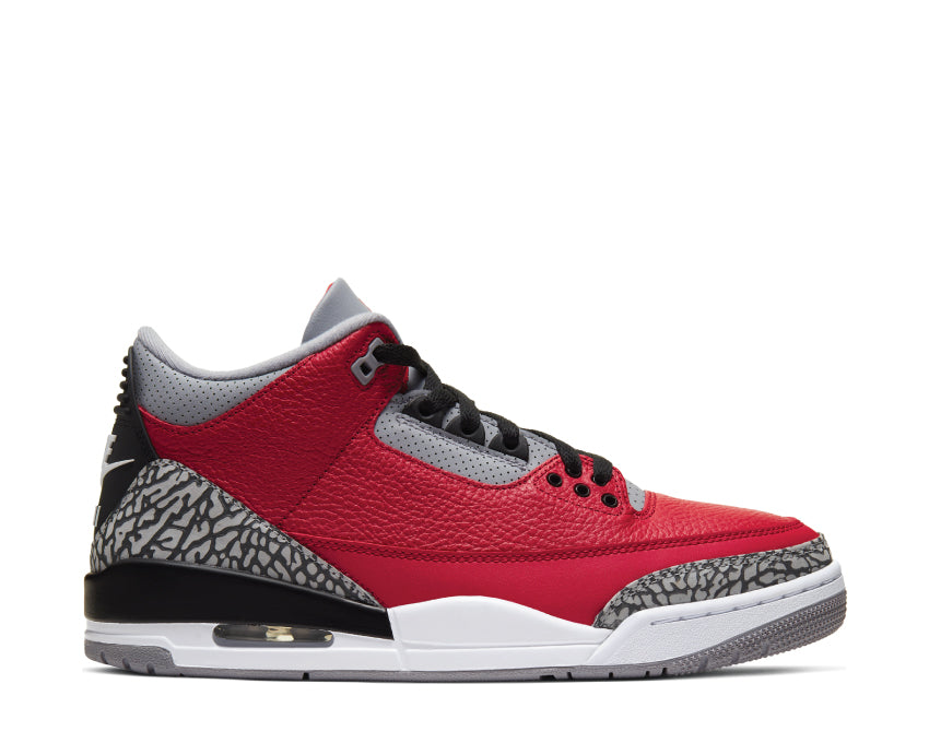 Air Jordan 3 Retro U Varsity Red / Varsity Red - Cement Grey CU2277-600