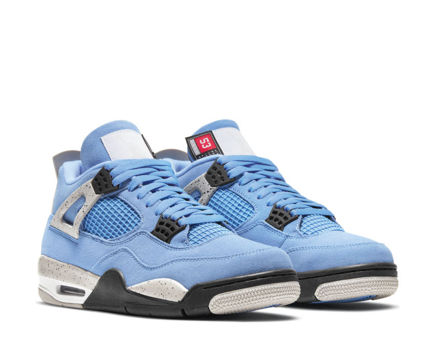 Air Jordan 4 Retro University Blue / Black - Tech Grey - White CT8527-400