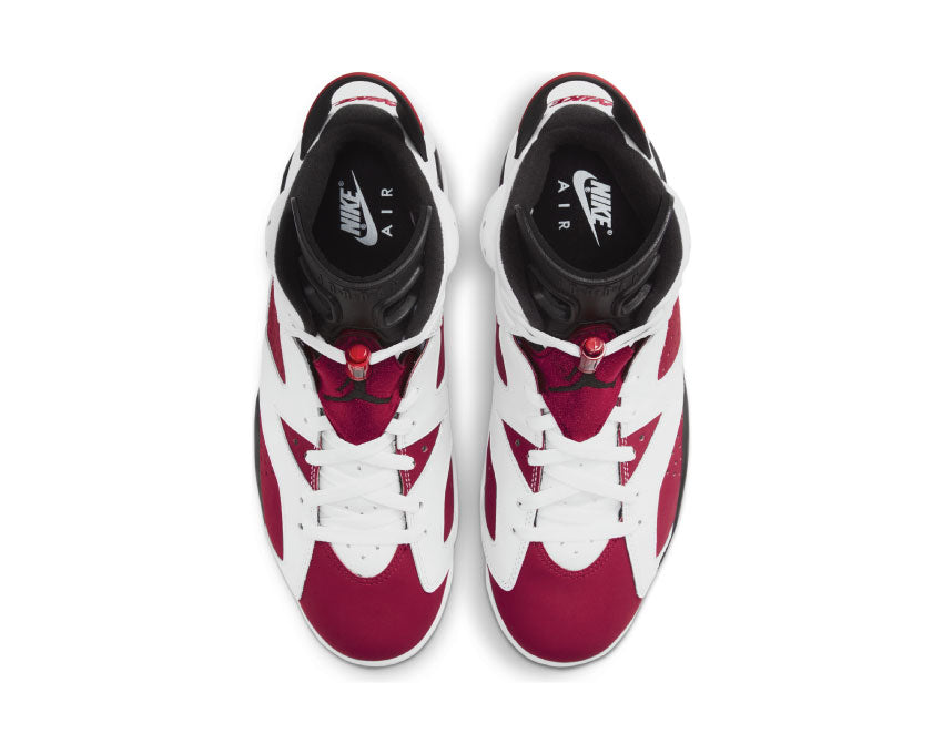 Air Jordan 6 Retro White / Carmine - Black CT8529-106