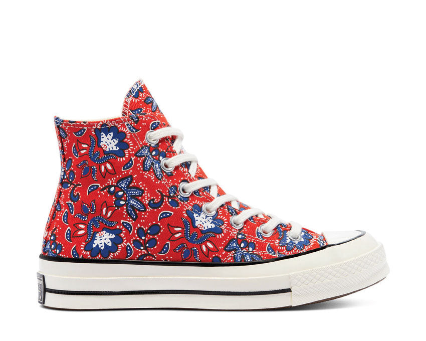 Converse Chuck 70 Hi Habanero Red / Egret / Rush Blue 171072C