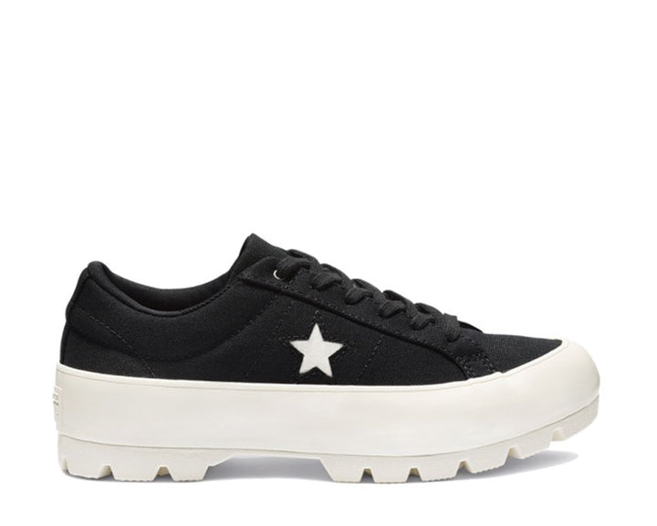 Converse One Star Platform Lugged Black 563425C