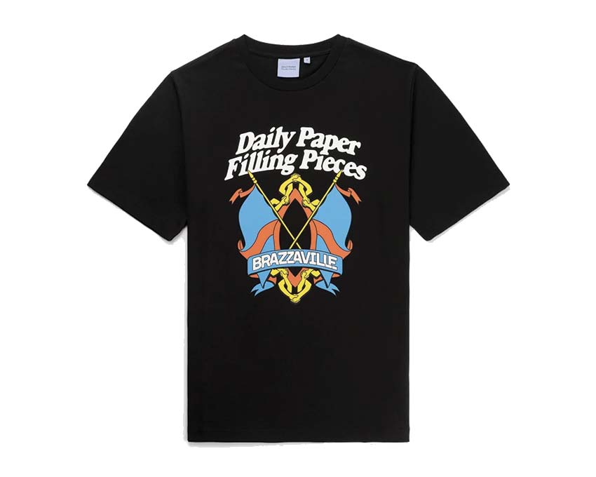 Daily Paper x Filling Pieces Flag T-Shirt Black